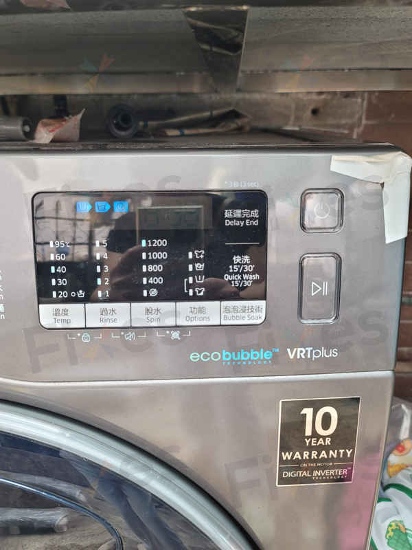 出現故障碼DC🔐Samsung三星前置式洗衣機 WW80K5210VX/SH