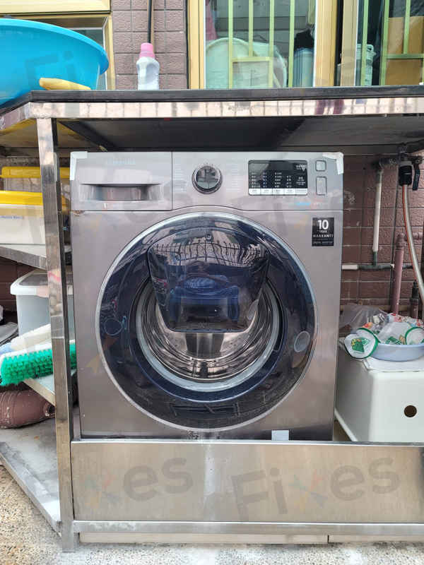 出現故障碼DC🔐Samsung三星前置式洗衣機 WW80K5210VX/SH
