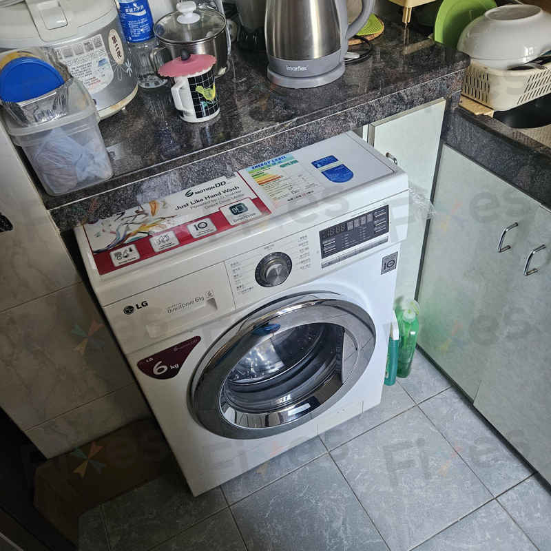 這部LG WFN系列洗衣機突然顯示dE無法鎖門，客戶如何重拾洗衣節奏？🔑