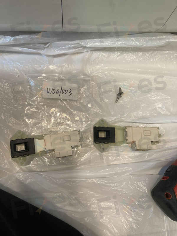 網路偏方失效，這部LG WFCN系列洗衣機持續dE故障，換門鎖後順利運轉✨