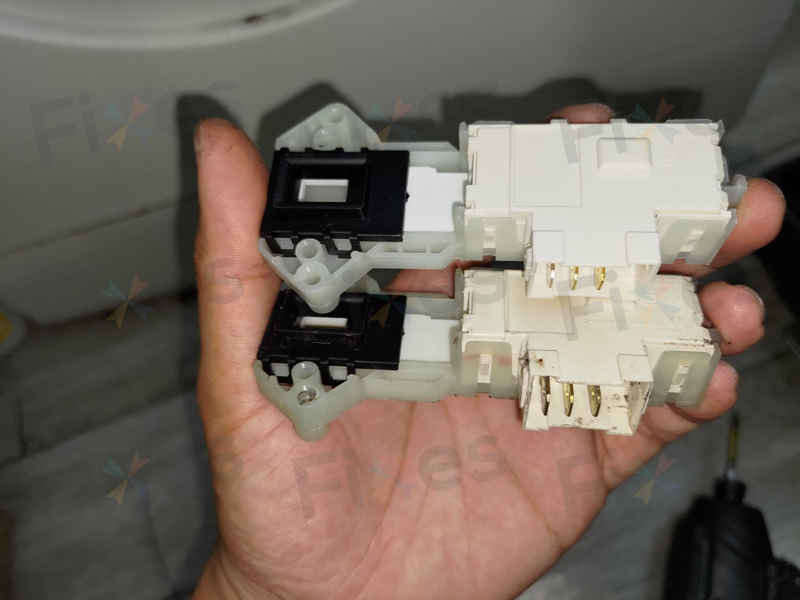 LG WFN系列洗衣機突然顯示dE故障碼?原來是門鎖掣出了問題 🔍