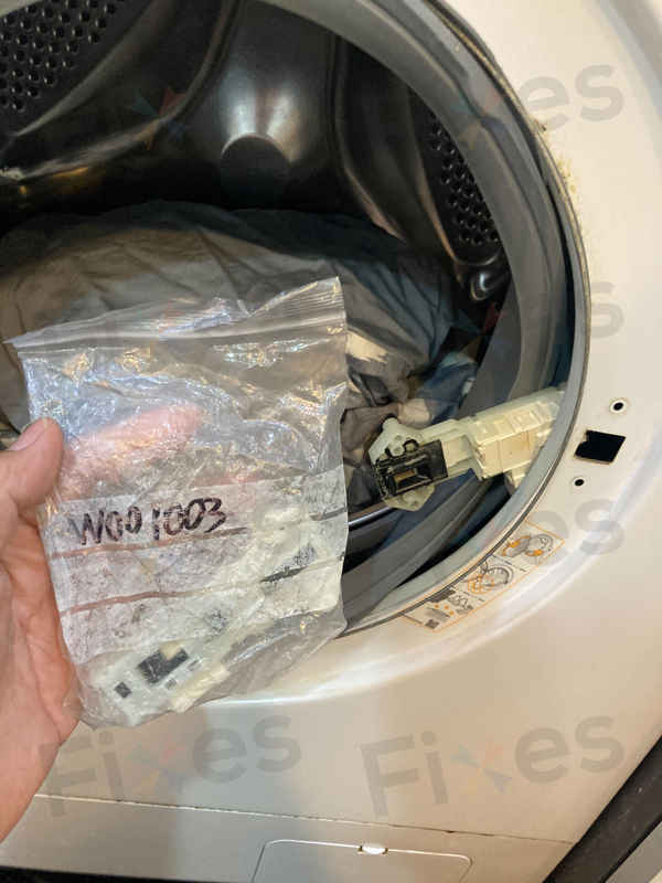 出現故障碼DE🚫 LG前置式洗衣機 WFT1207MW