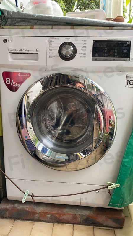 出現故障碼DE🔐LG二合一洗衣乾衣機 WFCT1408MW