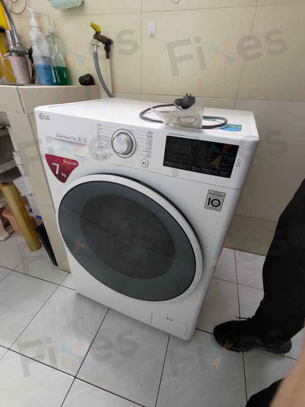 出現故障碼dE1⚠️LG前置式洗衣機 WF1207C4W