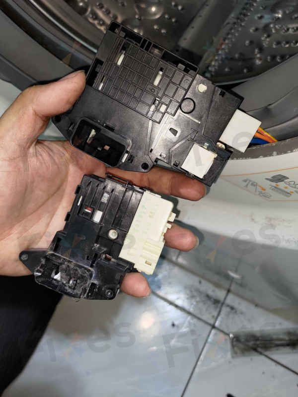 出現故障碼dE1⚠️LG前置式洗衣機 WF1207C4W
