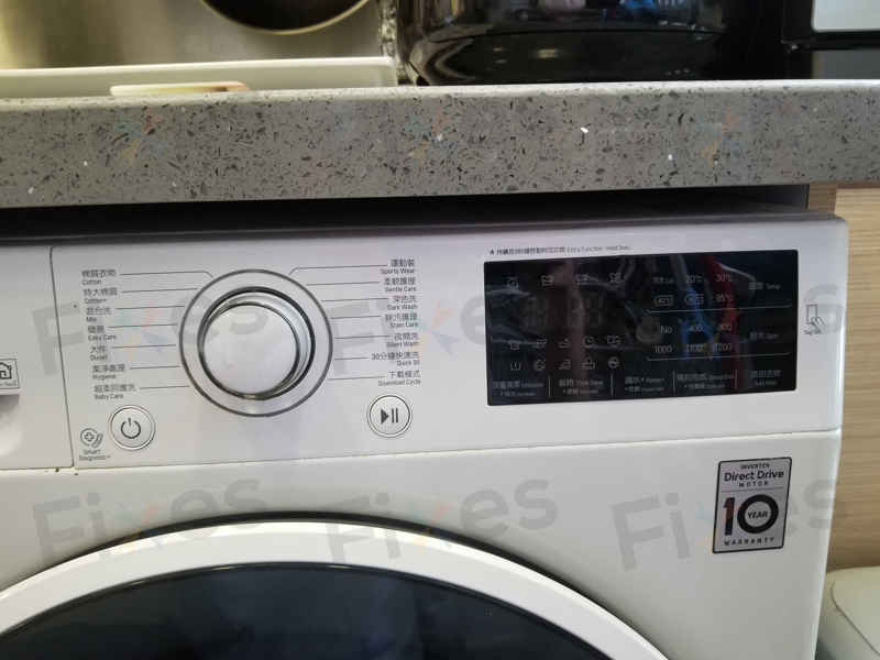 出現故障碼DE2🚫LG前置式洗衣機 WF1206C4W