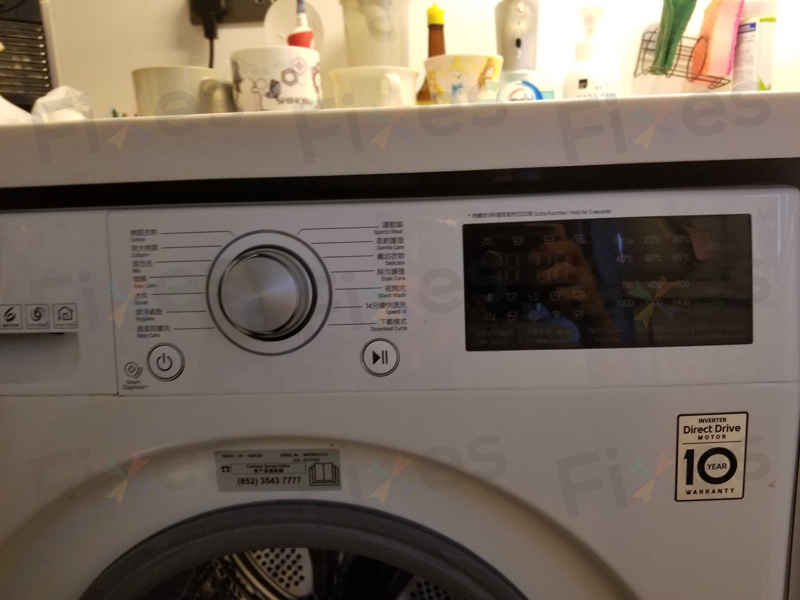 出現故障碼DE2🔒LG前置式洗衣機 WF1408C3W