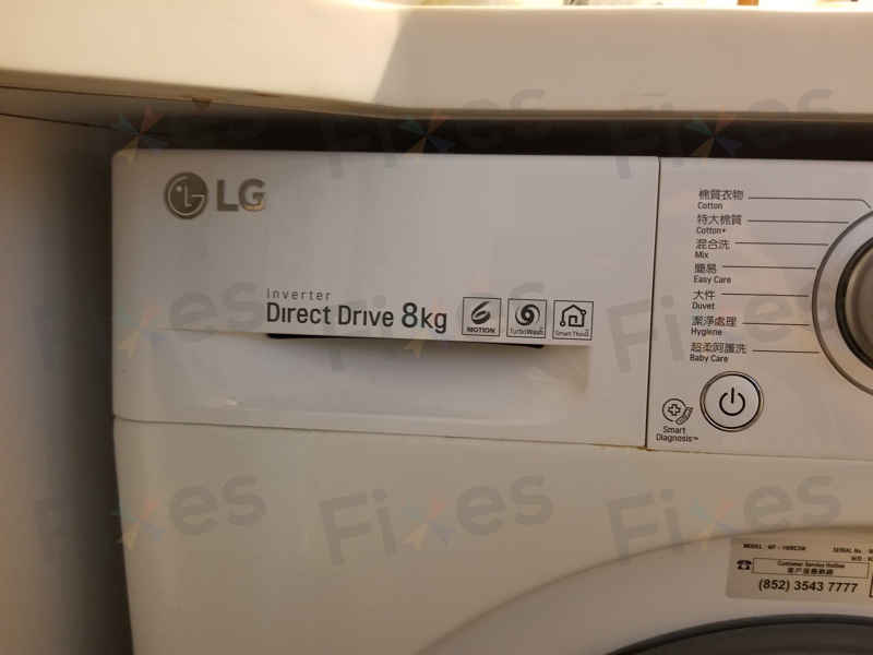 出現故障碼DE2🔒LG前置式洗衣機 WF1408C3W