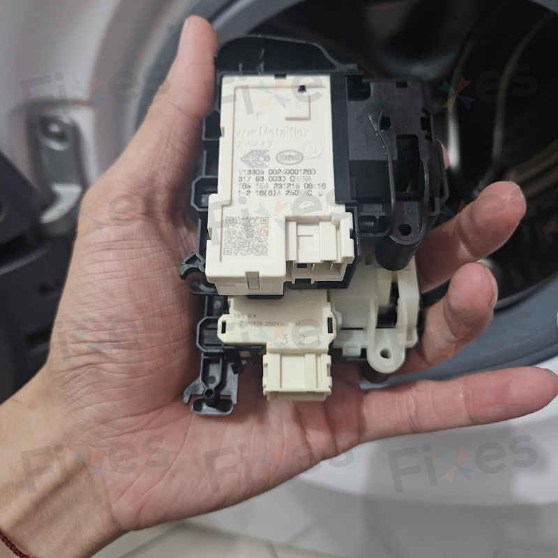 這部Panasonic NAS系列洗衣機dF故障碼緊急處理，趕時間客戶的門鎖掣快速更換體驗 ⏰