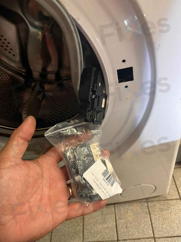 出現故障碼E01，門鎖問題🔑Philco飛歌牌前置式洗衣機 PV812DX