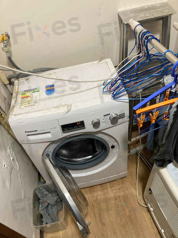 唐樓住戶的Panasonic洗衣機出現E01故障碼，該如何是好？🏢
