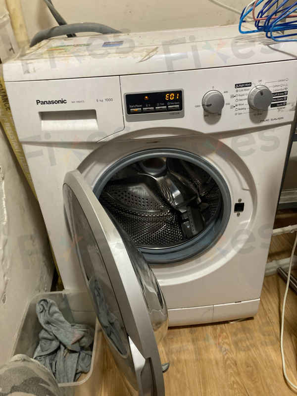 唐樓住戶的Panasonic洗衣機出現E01故障碼，該如何是好？🏢