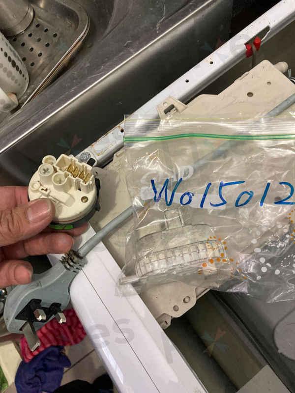 出現故障碼E02🔧Whirlpool惠而浦二合一洗衣乾衣機 AWF96141