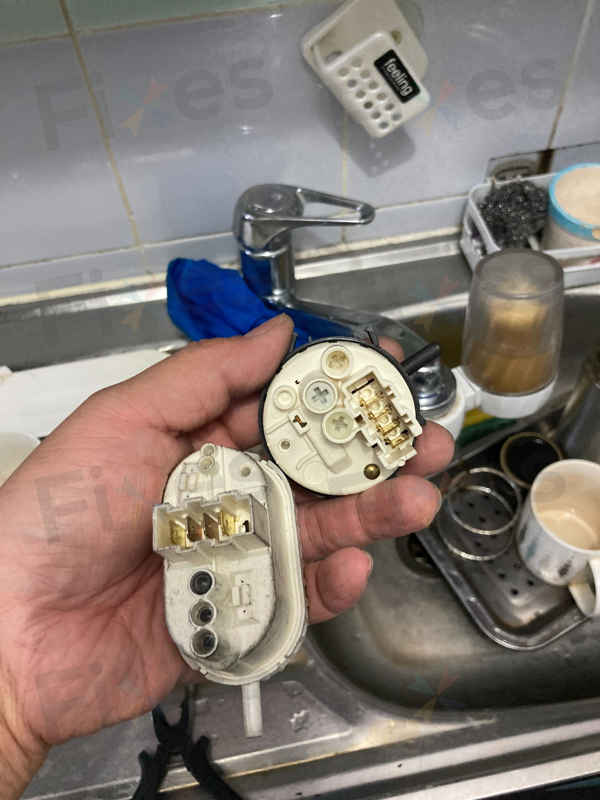 出現故障碼E02🔧Whirlpool惠而浦二合一洗衣乾衣機 AWF96141