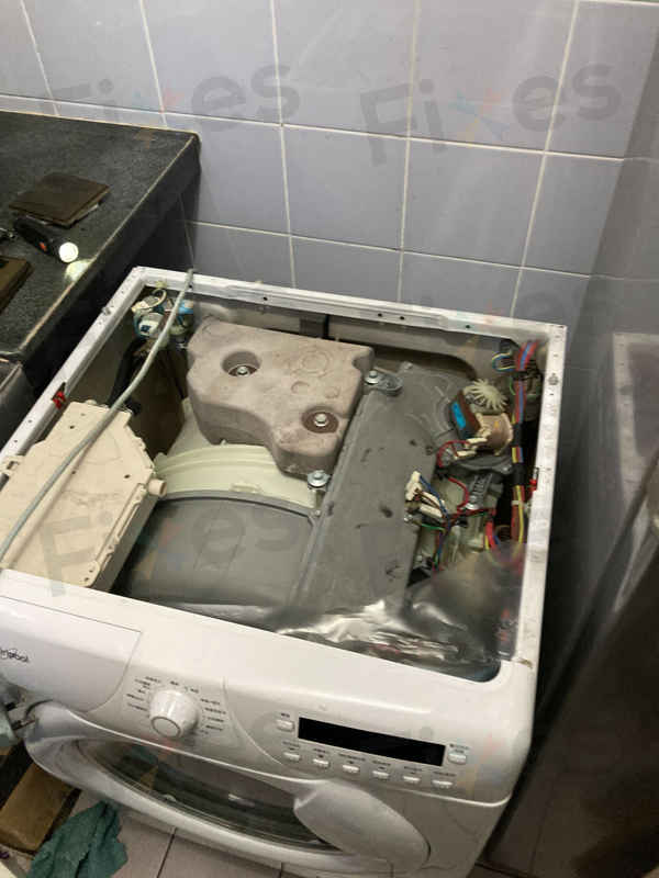 出現故障碼E02🔧Whirlpool惠而浦二合一洗衣乾衣機 AWF96141