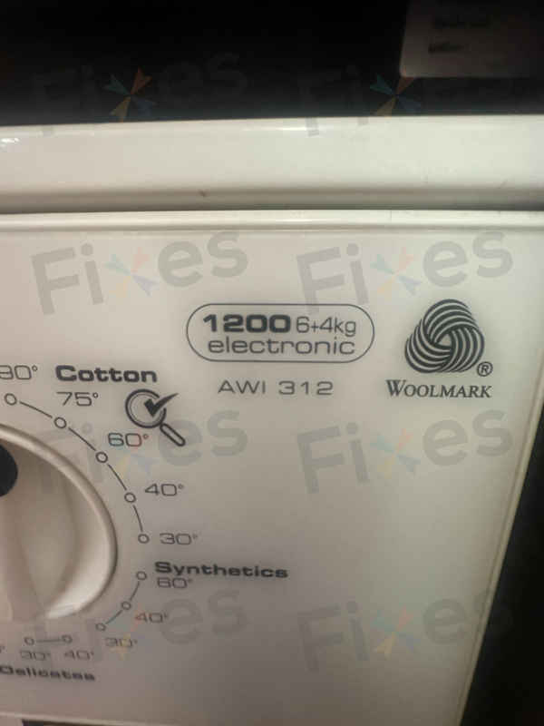出現故障碼E02😓Whirlpool惠而浦二合一洗衣乾衣機 AWI312
