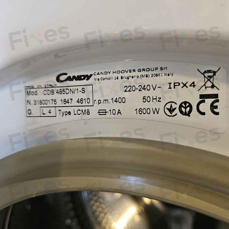千枚硬幣卡死排水系統：這部Candy CDB系列前置式洗衣機E03故障碼現場拆機報告 🪙