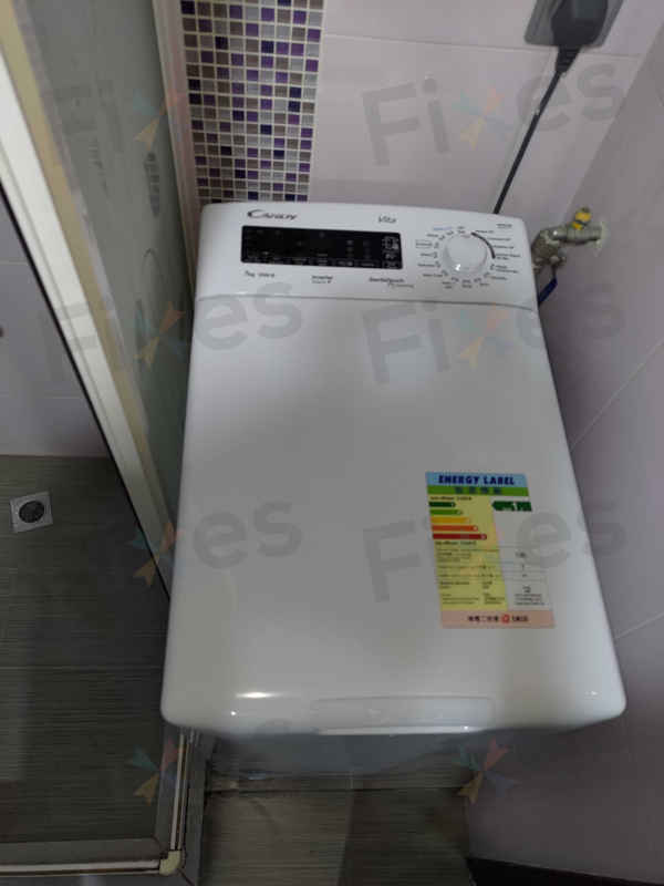 這部Candy CVFTG系列洗衣機出現E03、E20故障碼,原來是排水系統雙重打擊 ⚡