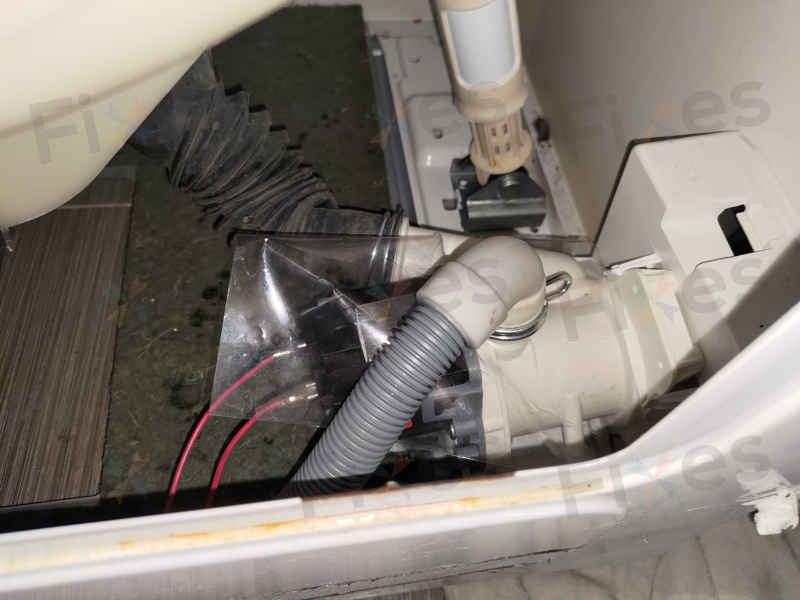 這部Candy CVFTG系列洗衣機出現E03、E20故障碼,原來是排水系統雙重打擊 ⚡