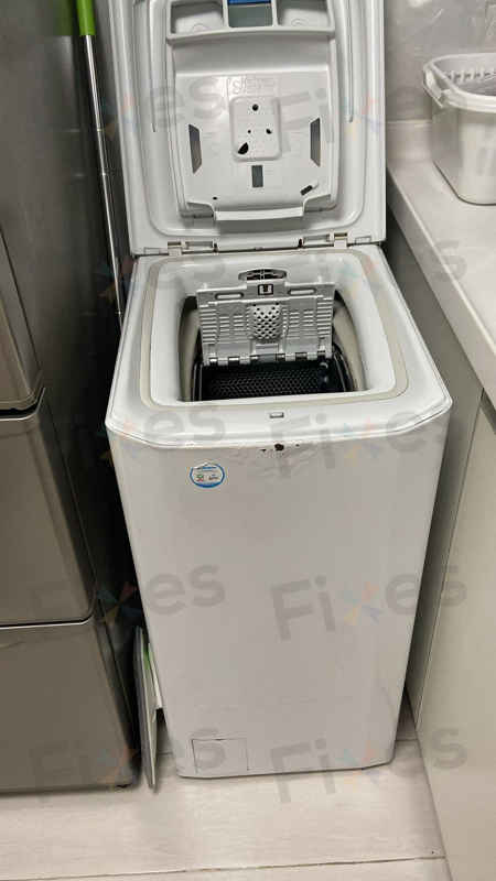 這部Candy「CVFTSG系列」洗衣機出現E03及E20雙重故障碼!原來是排水系統藏著這個小東西 🔍