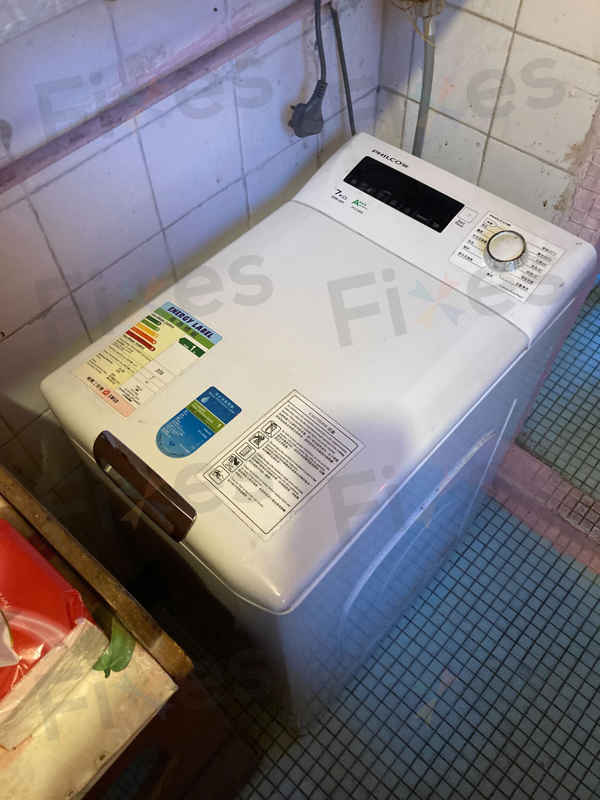 換泵+清理過濾器後，這部Philco PTL系列洗衣機E03排水故障終獲解決🎉