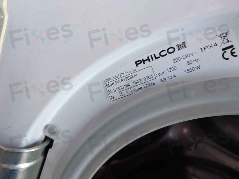 這部Philco PAS系列洗衣機E03故障，硬幣築起小水壩🪙