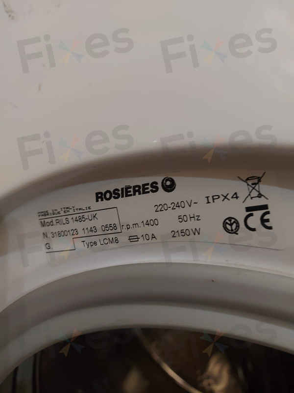 吸色紙引發的災難：一部Rosieres洗衣機的排水困境 🌊