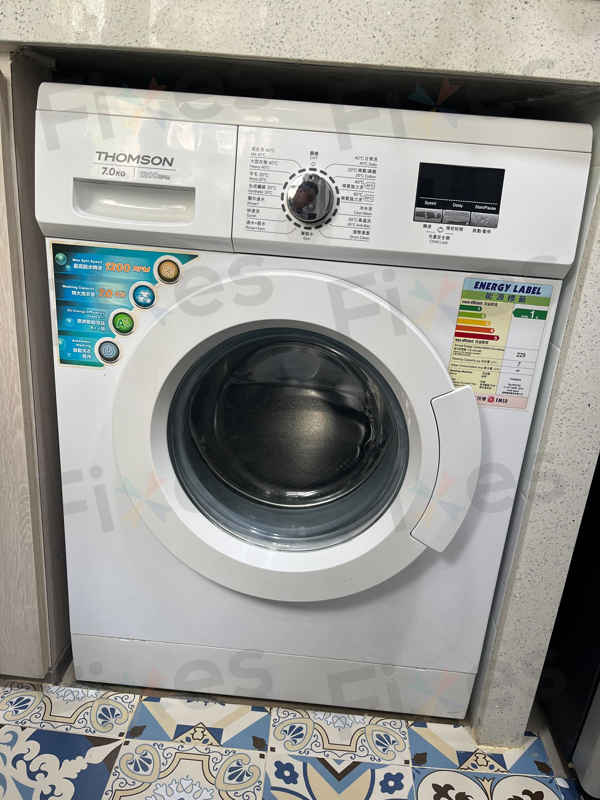 不排水,出現故障碼E04💦Thomson湯笙牌前置式洗衣機 TMFWQ722
