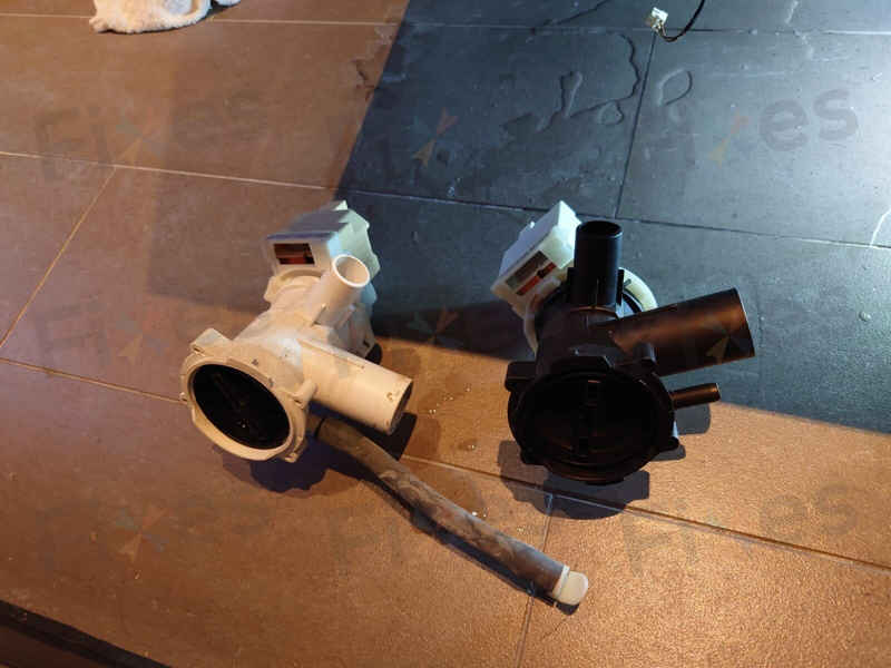 狹小空間挑戰！這部De-Dietrich DLZ系列嵌入式洗衣機E06排水泵更換實錄📏