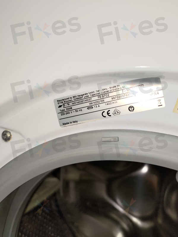 出現故障碼E06,不排水🚨Siemens西門子前置式洗衣機 WK14D321HK/07