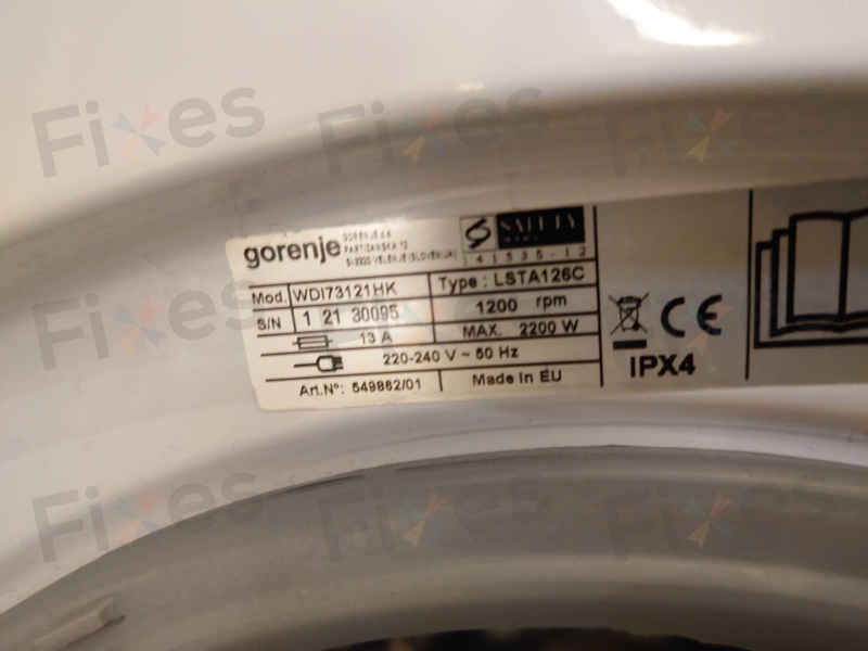 銀幣卡住排水管：這部Gorenje WDI系列洗衣機E06原因拆解 🪙
