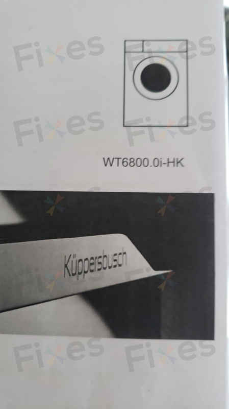 Kuppersbusch WT680001HK洗衣機出現E06故障碼?看看這個成功案例 🚿
