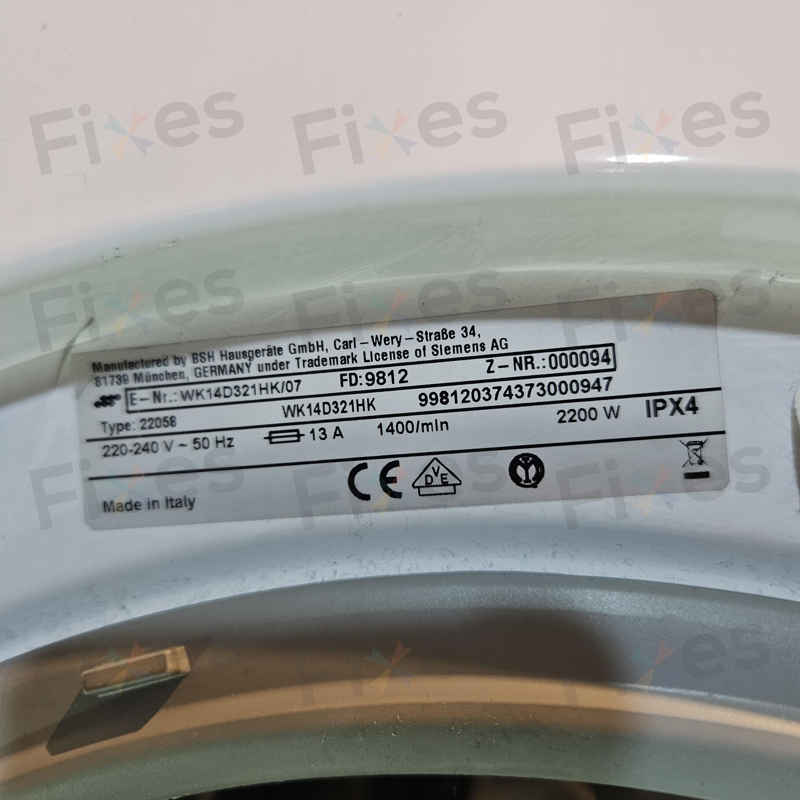 打開排水濾器，這部西門子WK系列洗衣機E06竟藏滿髮夾與雪條棍🔎