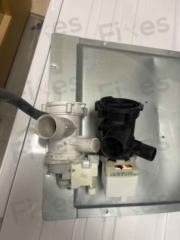 一張吸色紙卡住排水出口，這部西門子WD系列洗衣機E06故障如何快速解圍💧