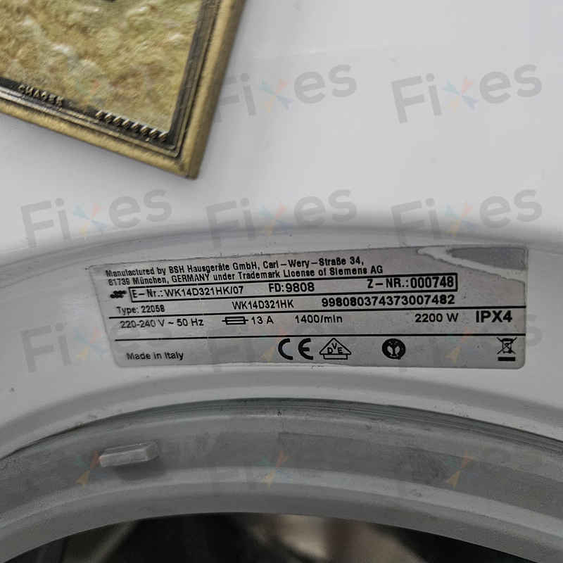 這部西門子洗衣機E06故障碼深度分析：排水喉長期受壓變形的維修實錄 📋