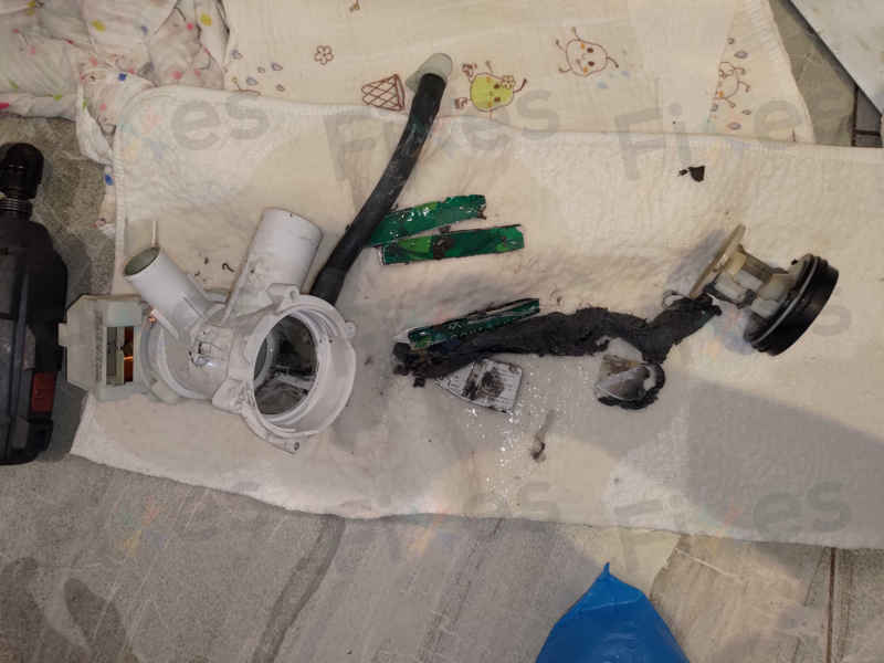 陳小姐收回出租單位驚見西門子洗衣機E06故障碼,排水泵竟藏著爛掉的住戶證 😱