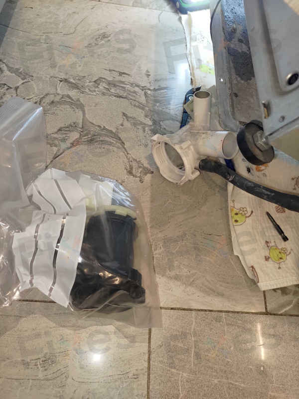 陳小姐收回出租單位驚見西門子洗衣機E06故障碼,排水泵竟藏著爛掉的住戶證 😱