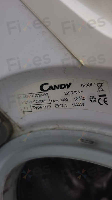 出現故障碼E08⚠️Candy金鼎牌前置式洗衣機 CSV41472D3/1UK
