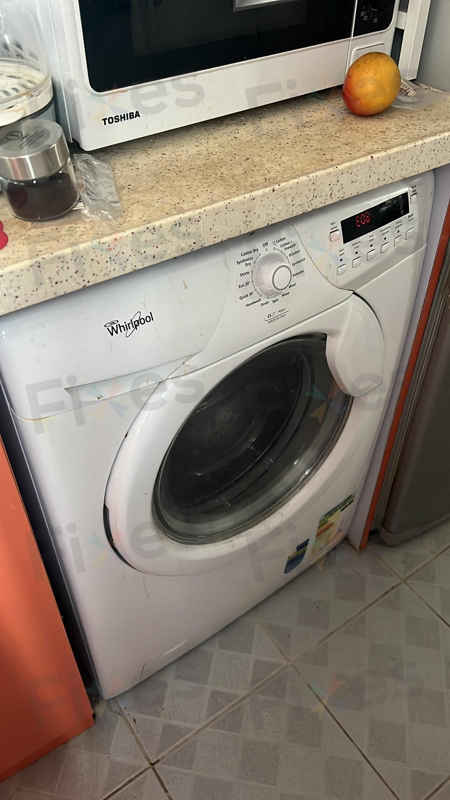 出現故障碼E08，摩打碳刷已消耗完😓Whirlpool惠而浦前置式洗衣機 AWF6412XS