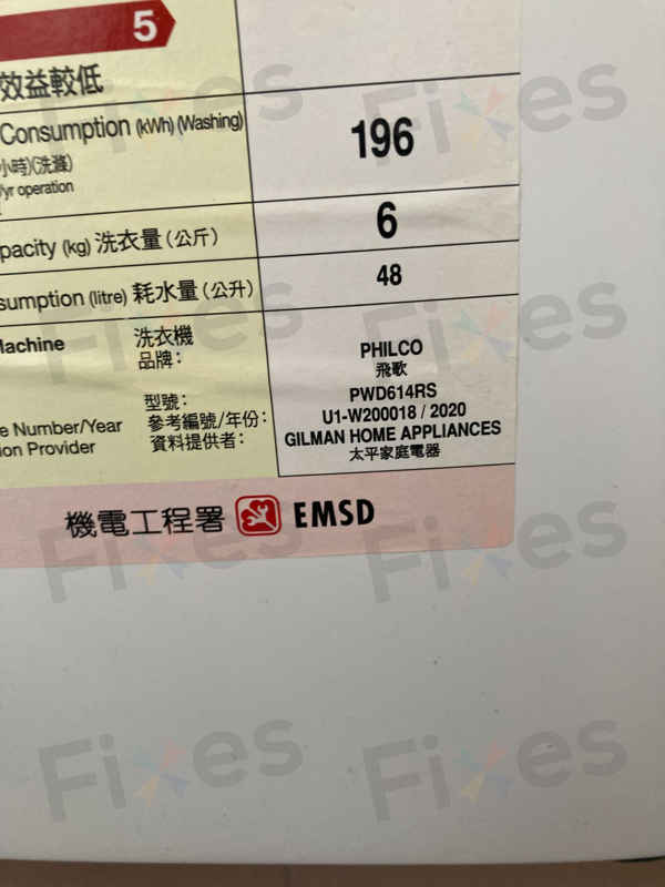 這部Philco PWD系列洗衣機E08故障碼時好時壞？師傅揭示摩打碳刷的詭異現象 🔍