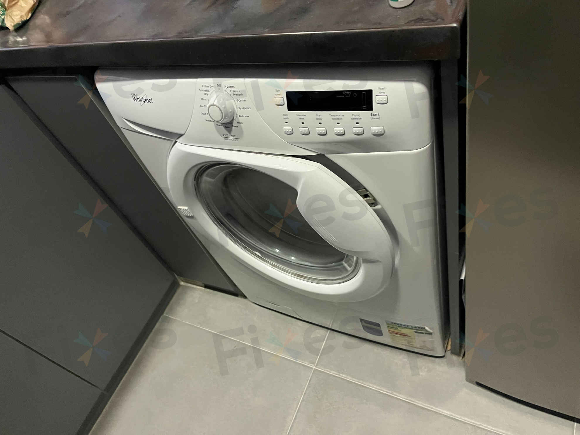 出現故障碼E08🔧Whirlpool惠而浦前置式洗衣機 AWF6412XS