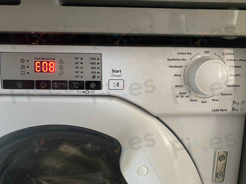 出現故障碼E08🔍Whirlpool惠而浦二合一洗衣乾衣機 BWPR75210