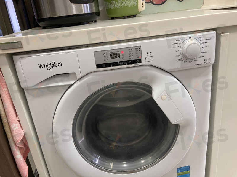 出現故障碼E08🔧Whirlpool惠而浦二合一洗衣乾衣機 WWPU75210