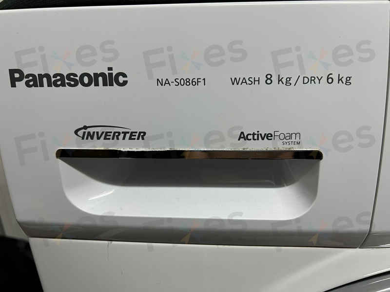 出現故障碼E10，不能開門，機內有水💡Panasonic樂聲二合一洗衣乾衣機 NAS086F1