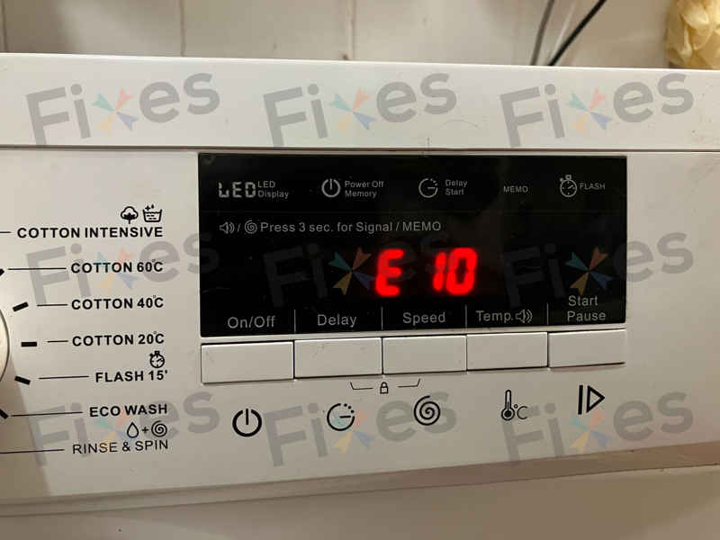 出現故障碼E10💦Thomson湯笙牌洗衣機 TMFW1480