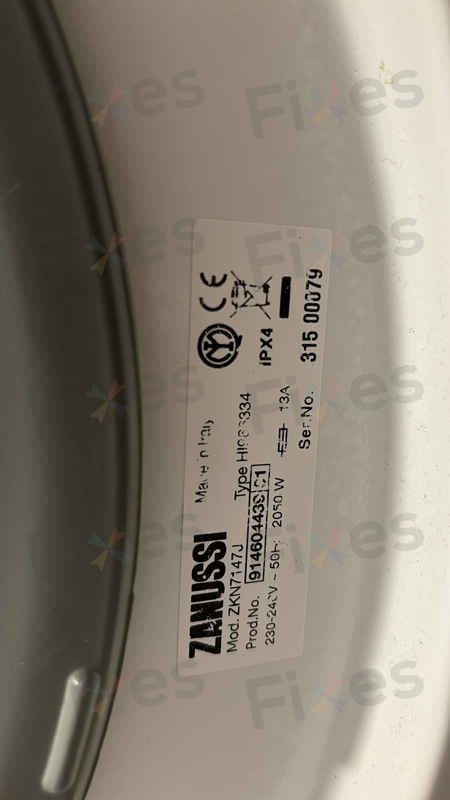 出現故障碼E10💧Zanussi金章牌前置式洗衣機 ZKN7147J