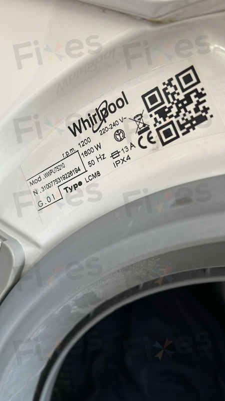 出現故障碼E11,不能烘乾😓Whirlpool惠而浦前置式洗衣機 WWPU75210