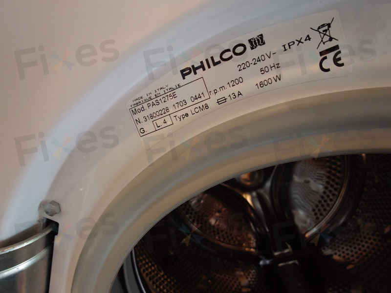 為何這部Philco PAS系列洗衣機啟動3秒就顯示E11錯誤碼？烘乾感溫掣內部失效案例 🔍