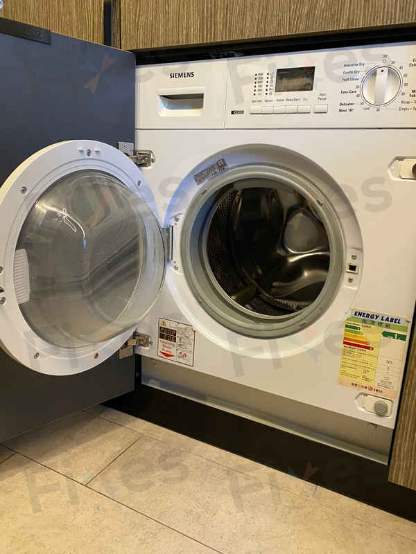 出現故障碼E11,換摩打碳刷🔍Siemens西門子二合一洗衣乾衣機 WK14D320GB/07