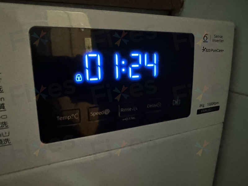 出現故障碼E12,無法正常排水💧Whirlpool惠而浦前置式洗衣機 FRAL80111